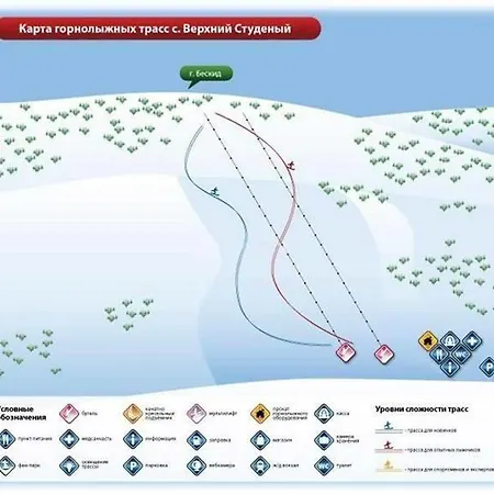 Lodge біла Verkhne-Studenyy